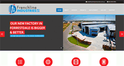 Desktop Screenshot of frenchlineindustries.com.au